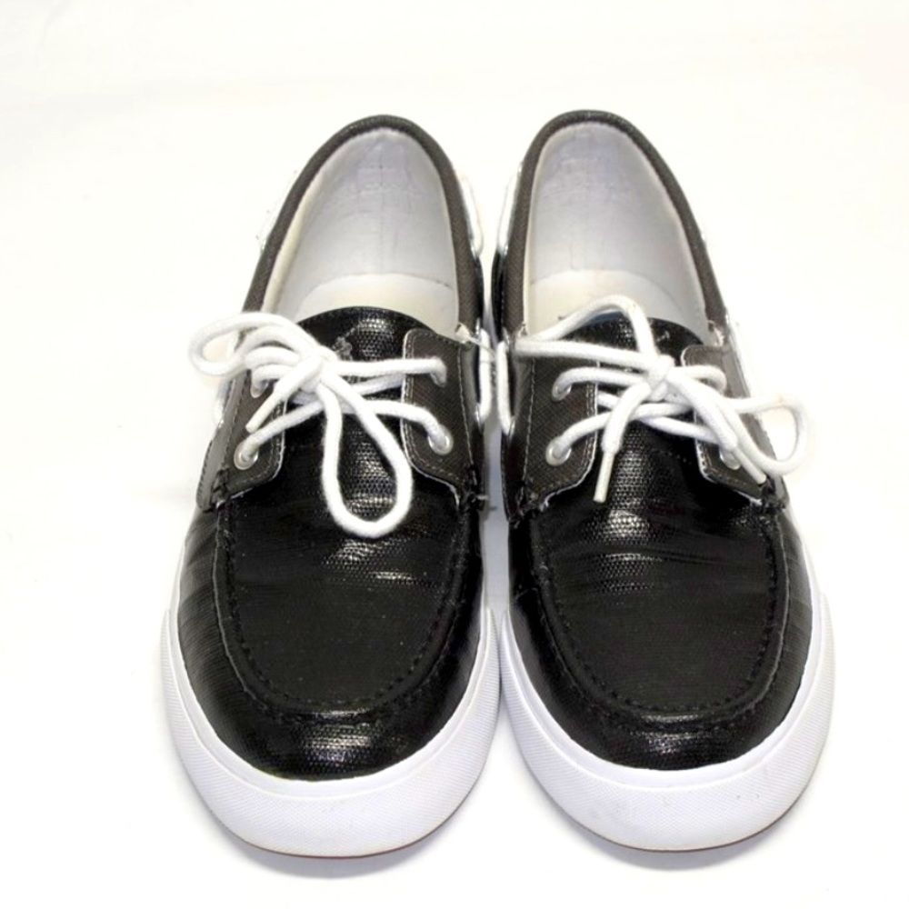 Polo By Ralph Lauren/Black/White/Mens Size 9